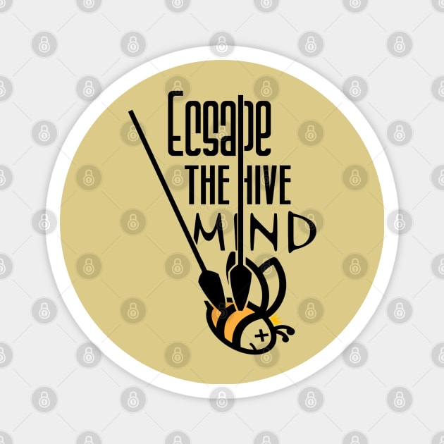 Escape the hive mind Magnet by Maou.Hero